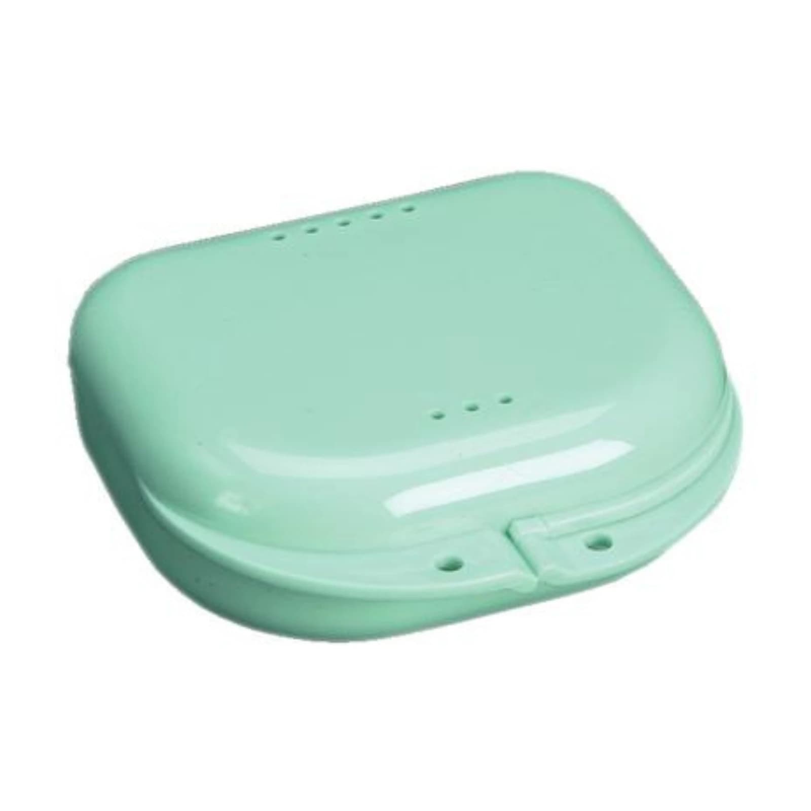 Chroma Retainer Box with Label, Mint Green, 3-1/8"W x 3"L x 1"H, 12/Pkg, CR2000-8X - Chroma Retainer Box with Label - Mint Green, 12/Pkg - Image 1