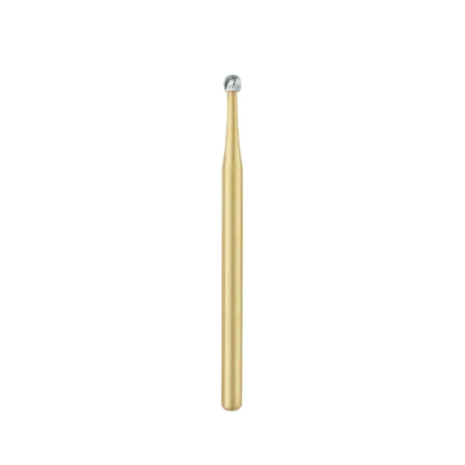 Great White Gold Series Carbide Burs, FGSL, Round, #4R, 5/Pk, 18205-5 thumbnail 3