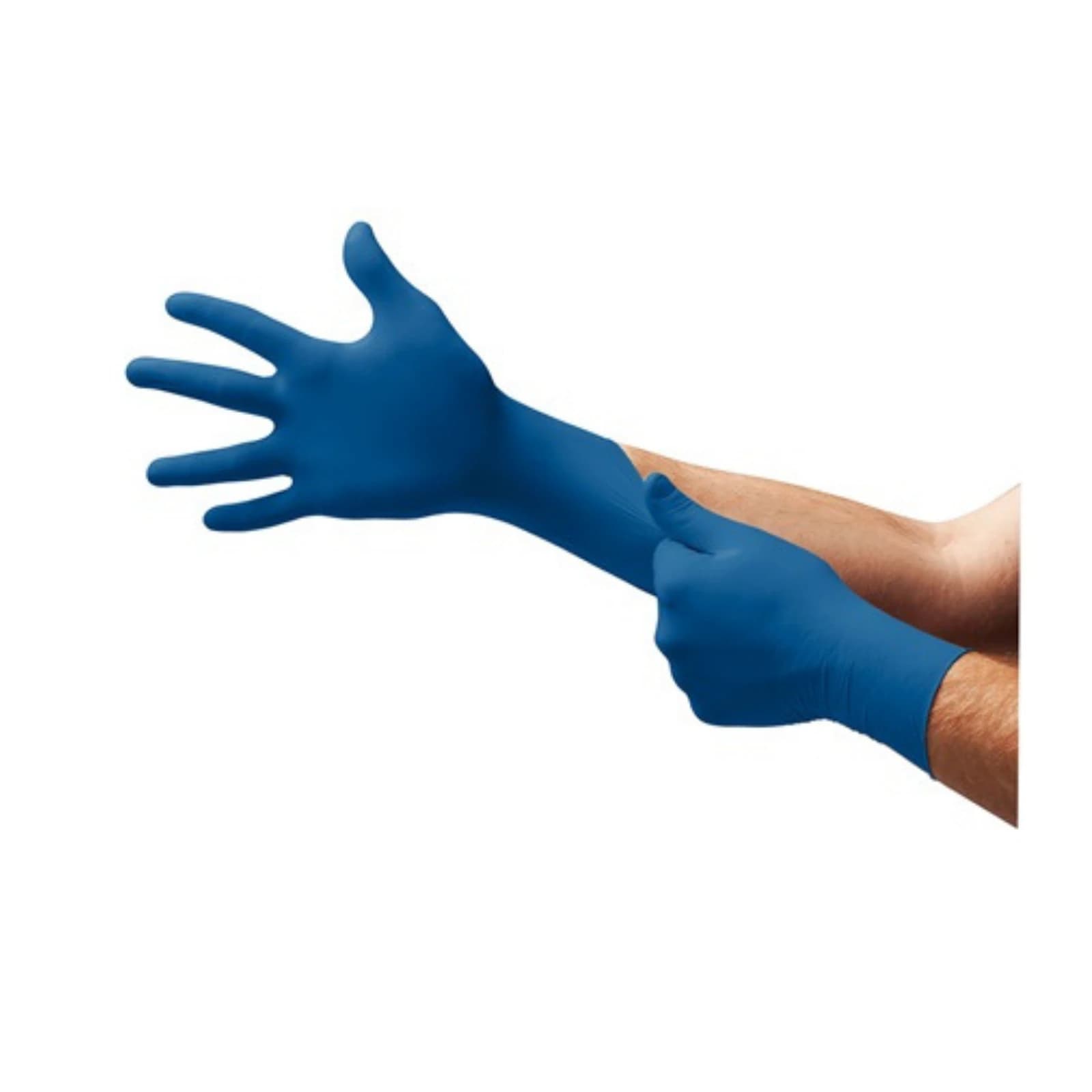 UltraSense® EC Nitrile Exam Gloves, Powder Free, Latex Free, Non-Sterile, Extra Small, Blue, 100/Box, USE-880 - UltraSense® EC Nitrile Exam Gloves – Powder Free, Latex Free, 100/Box - Extra Small - Image 1