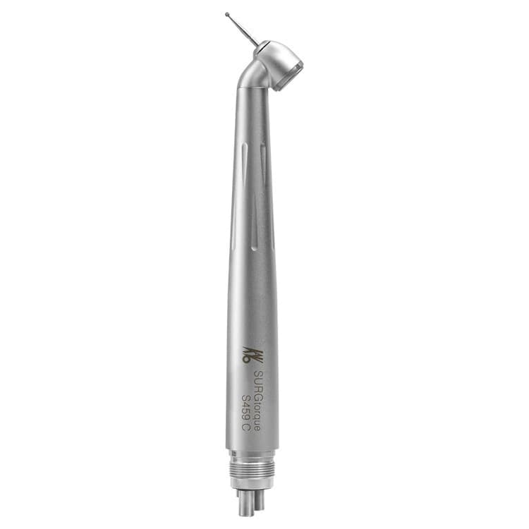 KaVo SURGtorque S459 C High-Speed Surgical Handpiece, 45° Angled Head, Non-Optic, Push-Button Chuck, 4-Hole, 1 Water Port, 3.000.5063 thumbnail 2