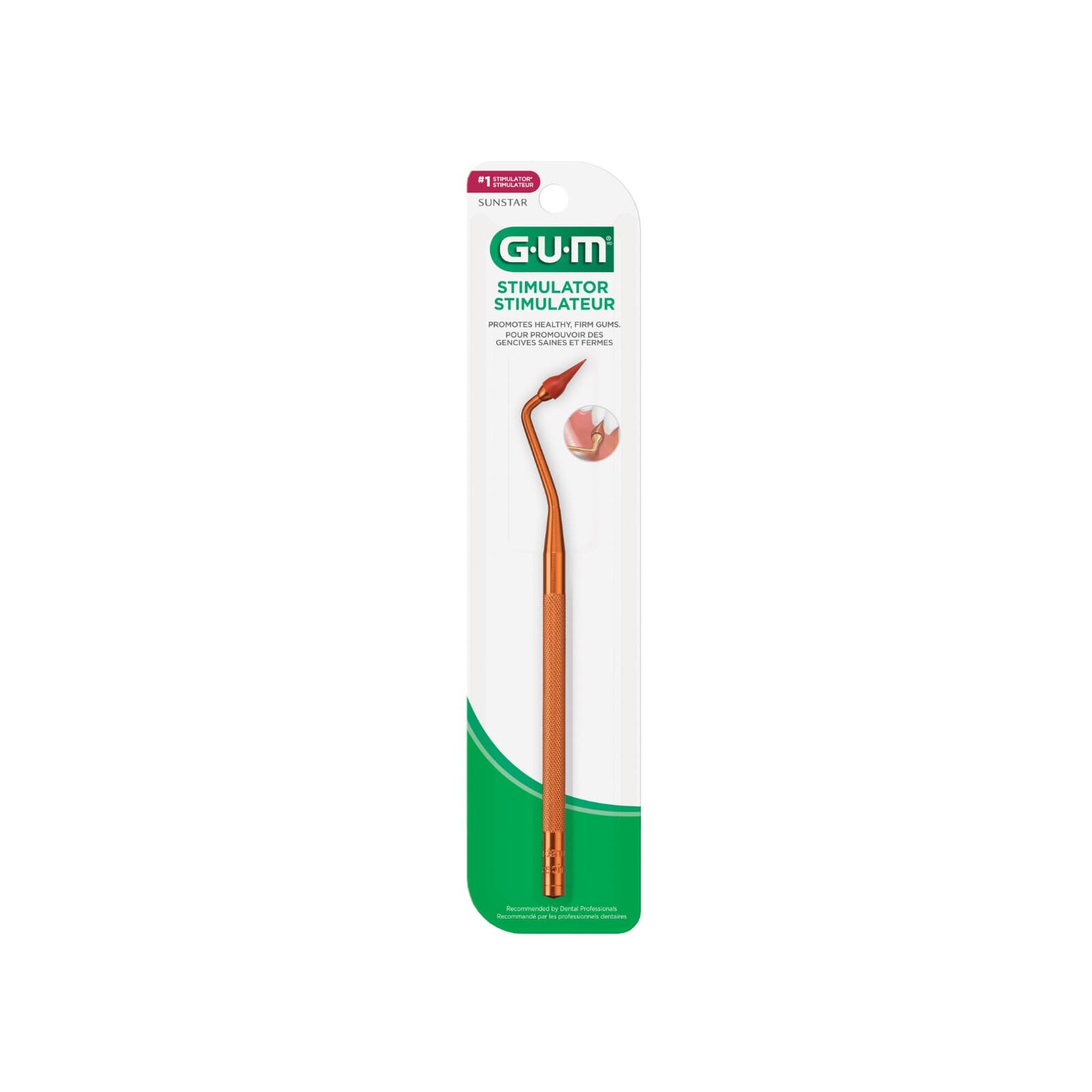 Sunstar GUM Stimulator Handle & Tip, Anodized Aluminum Handle with Latex-Free Rubber Tip, 12/Pk, 600PYC thumbnail 13