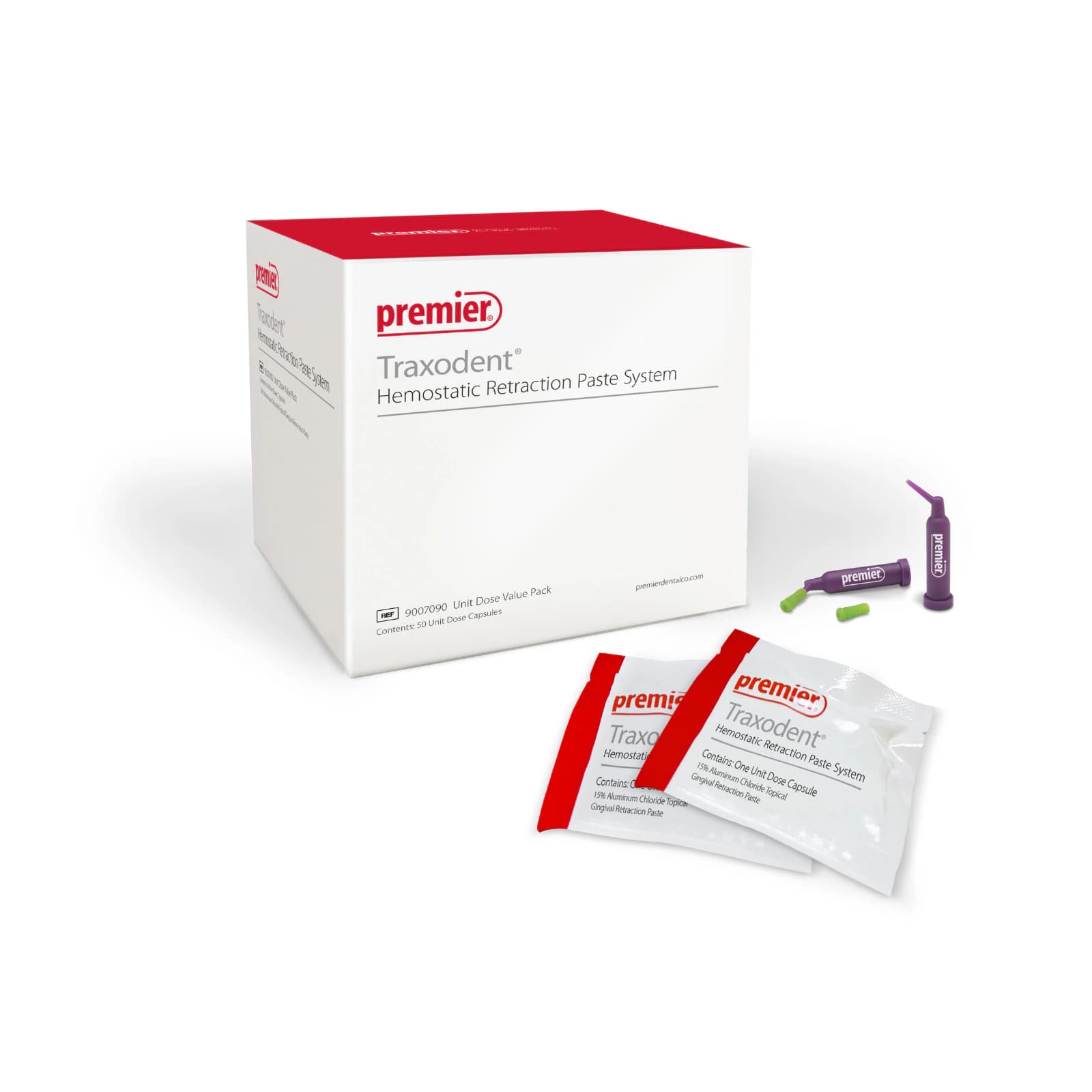 Traxodent Hemostatic Retraction Paste System, Unit Dose Value Pack, 50 Capsules/Pack, 9007090 thumbnail 3