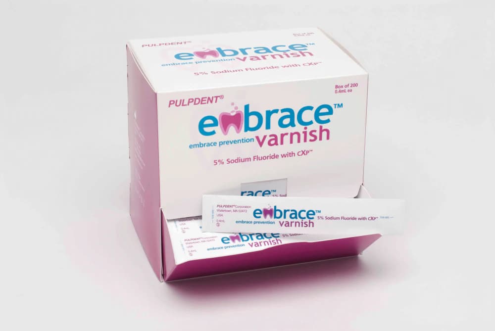 Embrace Varnish 5% Sodium Fluoride with CXP, Unit Dose, 0.4 mL, Bubblegum, 50/Box, FV50 thumbnail 10