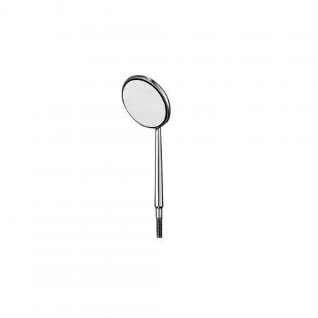 Hu-Friedy Cone Socket Mouth Mirror, Front Surface, Single-Sided, #5 Rhodium-Coated, 15/16 in (24 mm), 3/Pk, MIR5/3 thumbnail 7