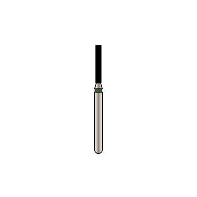 Alpen X1 Diamond Single-Use Bur, FG, #837-012C, Cylinder Flat End, Coarse, Green, 1.2 mm, 25/Pk, X837C012 thumbnail 9