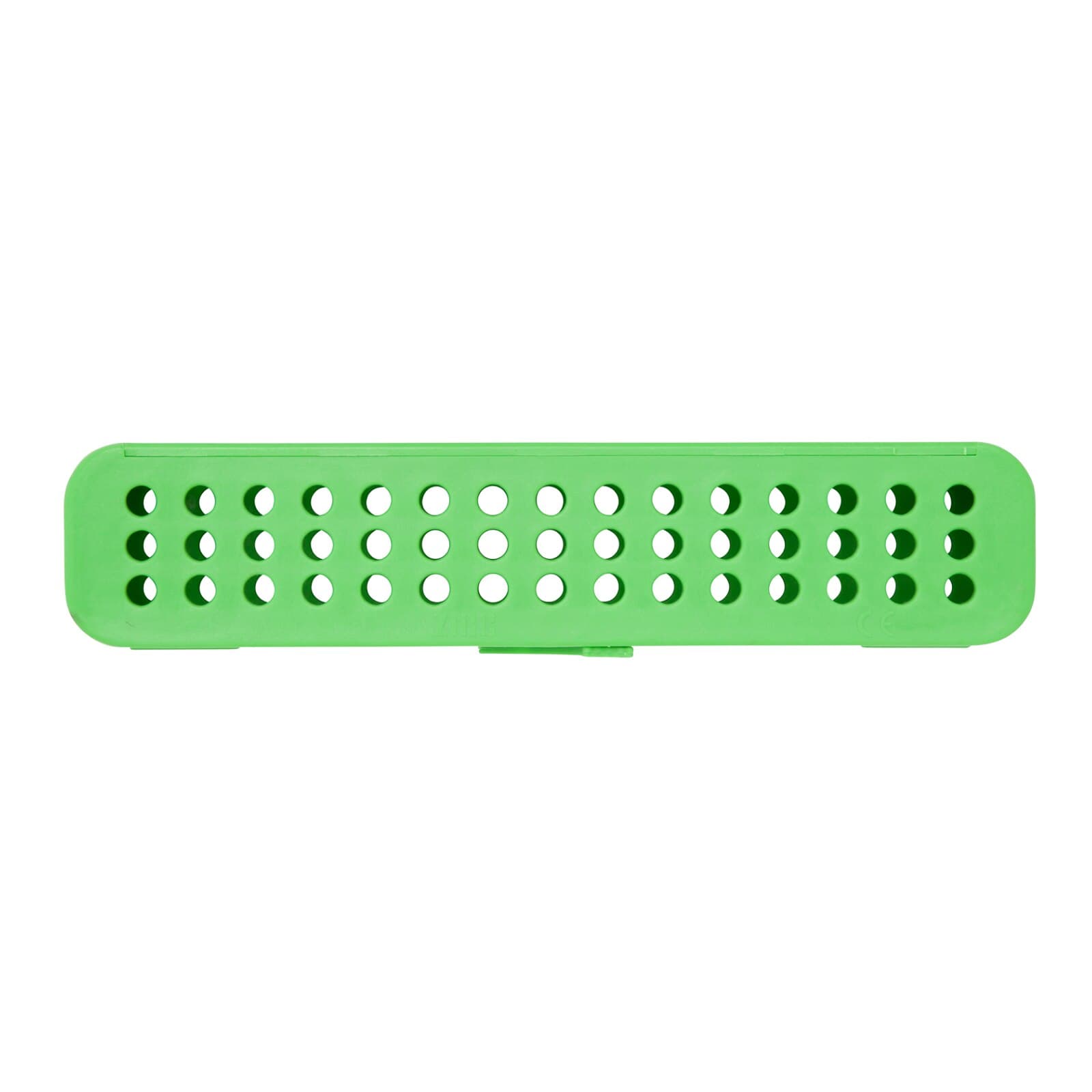 Zirc Compact Steri-Container, Neon Green, 7-1/8" x 1-1/2" x 1-1/2", Holds 8-12 Instruments, 50Z905P thumbnail 2