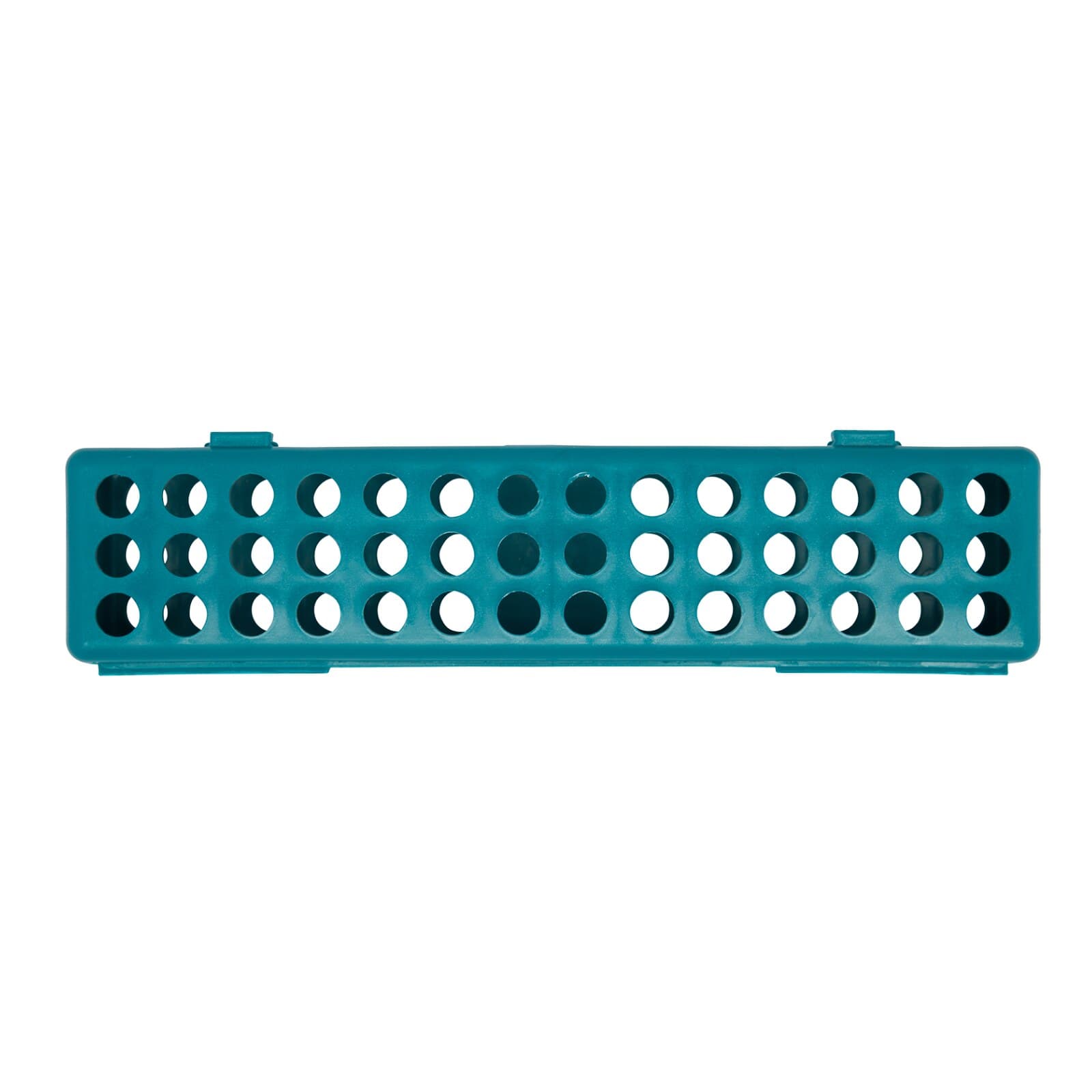 Zirc Steri-Container Standard, Teal, 8-1/8" x 1-7/8" x 1-7/8", Holds 10-14 Instruments, 50Z900J, 1/Pk thumbnail 3