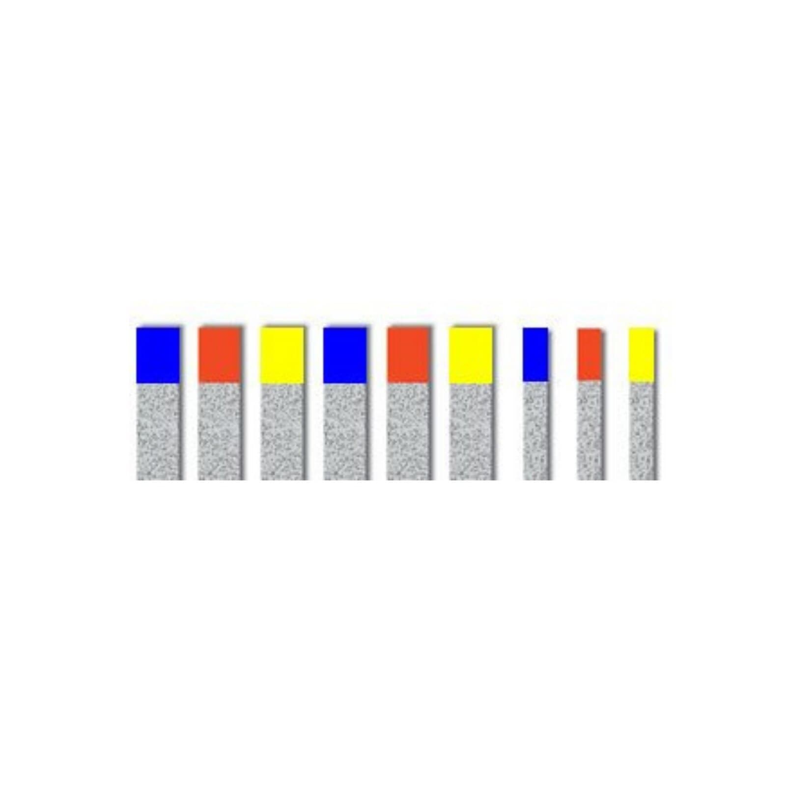 NTI Diamond Finishing Strip Assortment Pack, Serrated, 10 Strips, FS32-SFMX thumbnail 7