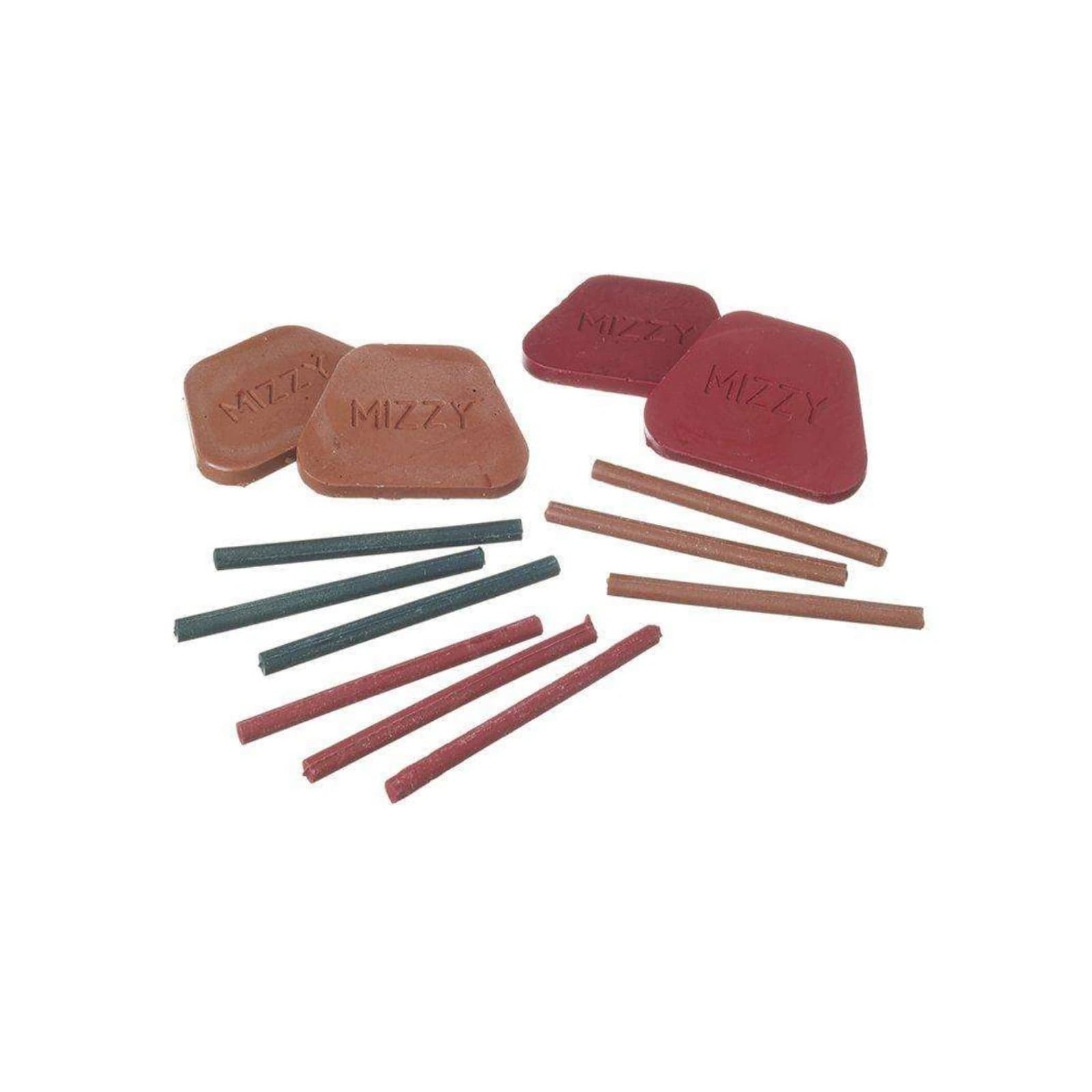 Mizzy Impression Compound Cakes, Brown, Medium Heat, 8 oz, 8/Pk, 6060600 thumbnail 3