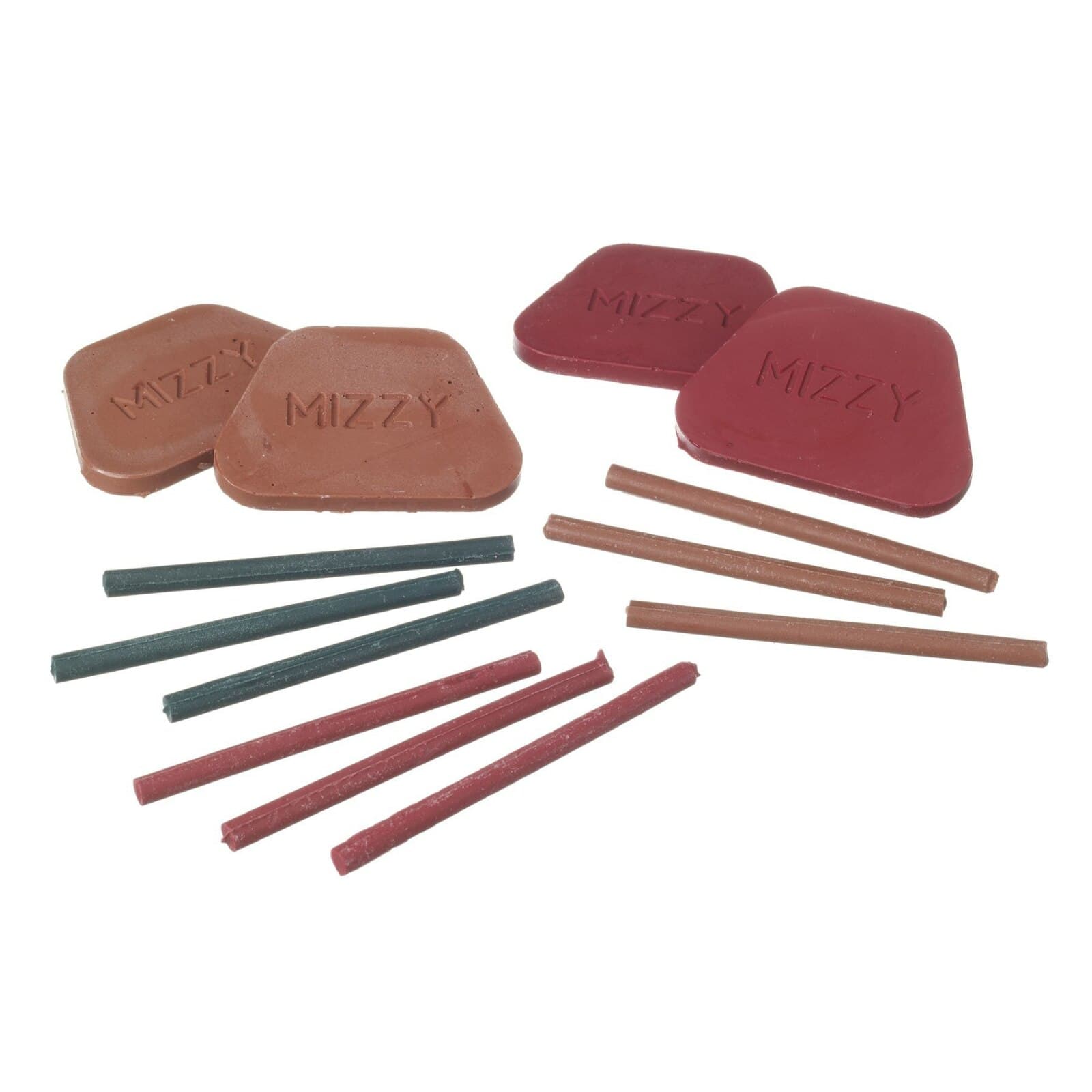 Mizzy Impression Compound Sticks, Brown, Medium Heat, 4.5 oz, 15/Pk, 6060700 thumbnail 3