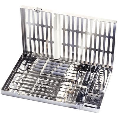 Hu-Friedy IMS Signature Series Signa-Stat Cassette, 12-Instrument, Blue, 6.5" x 10.5" x 1.25", IM8128 thumbnail 2