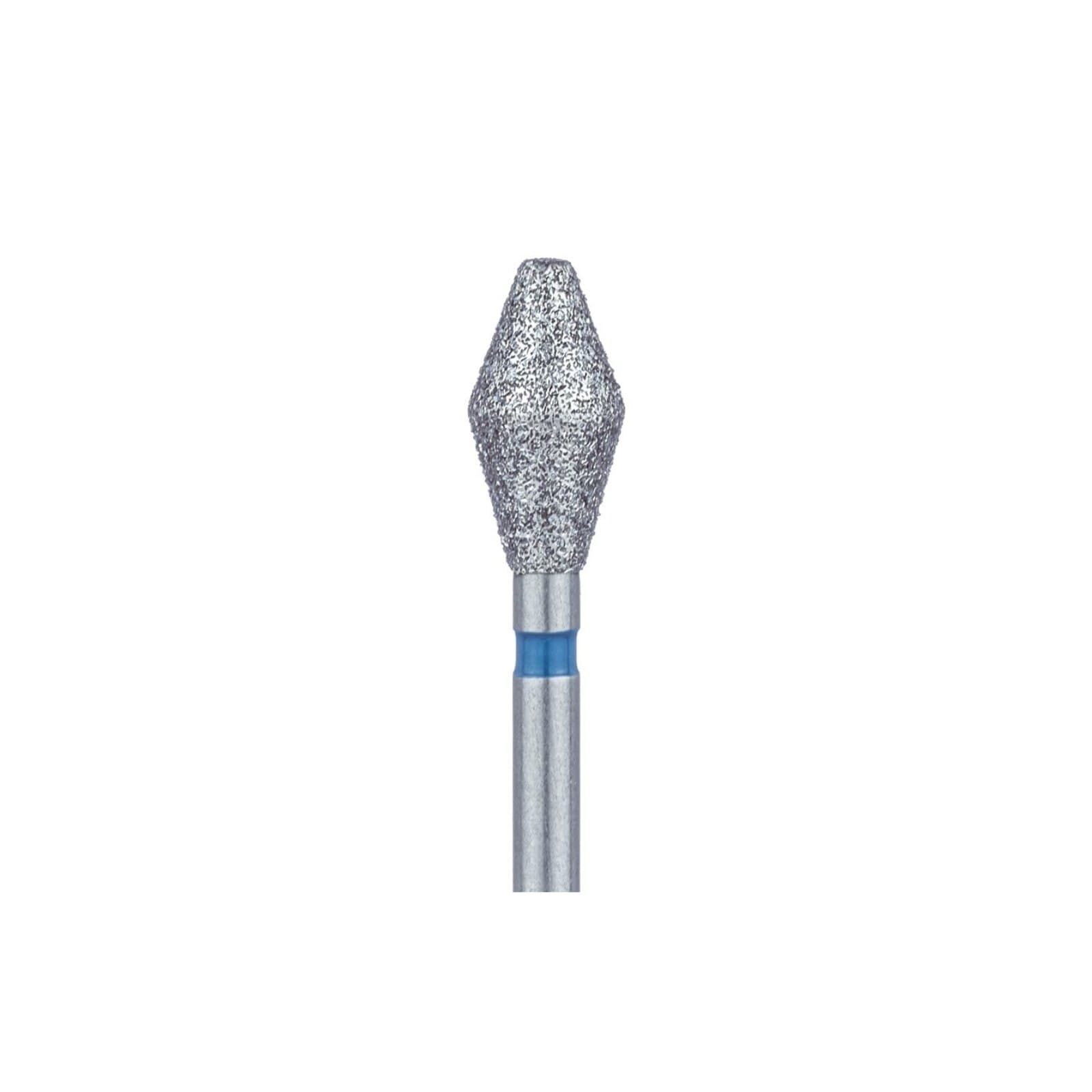 Meisinger Multi-Use Diamond Bur, FG, Double Cone Barrel, #811L, 3.7 mm, Medium, Blue, 2/Pk, 811L-037-FG thumbnail 3