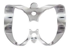 HySolate Hygenic Gloss Finish Winged Rubber Dam Clamp #9, Anterior, H02763, 1/Pk thumbnail 7