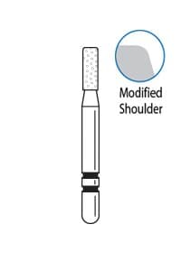 Two Striper® Diamond Bur, FG, Coarse, Green, KR Cylinder, #521.4CKR, 1.4 mm Diameter, 4.0 mm Length, 5/Pkg thumbnail 2