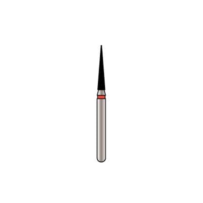 Alpen X1 Diamond Single-Use Burs, FG, #858-014F, Cone Pointed End, Fine, Red, 1.4 mm, 25/Pk, X858F014 thumbnail 10