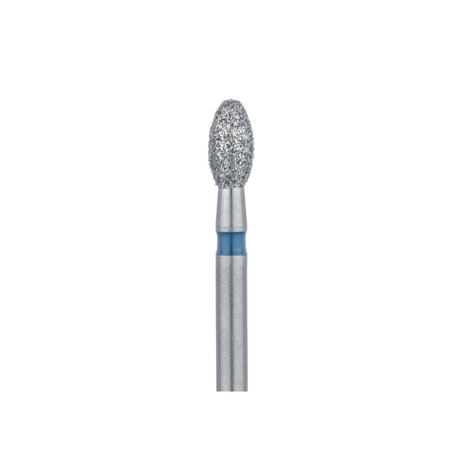 Meisinger 833U-023-FG Ultra-Fine Diamond Bur, Egg/Football, 2.3 mm Head, Friction Grip, White, 5/Pk thumbnail 3