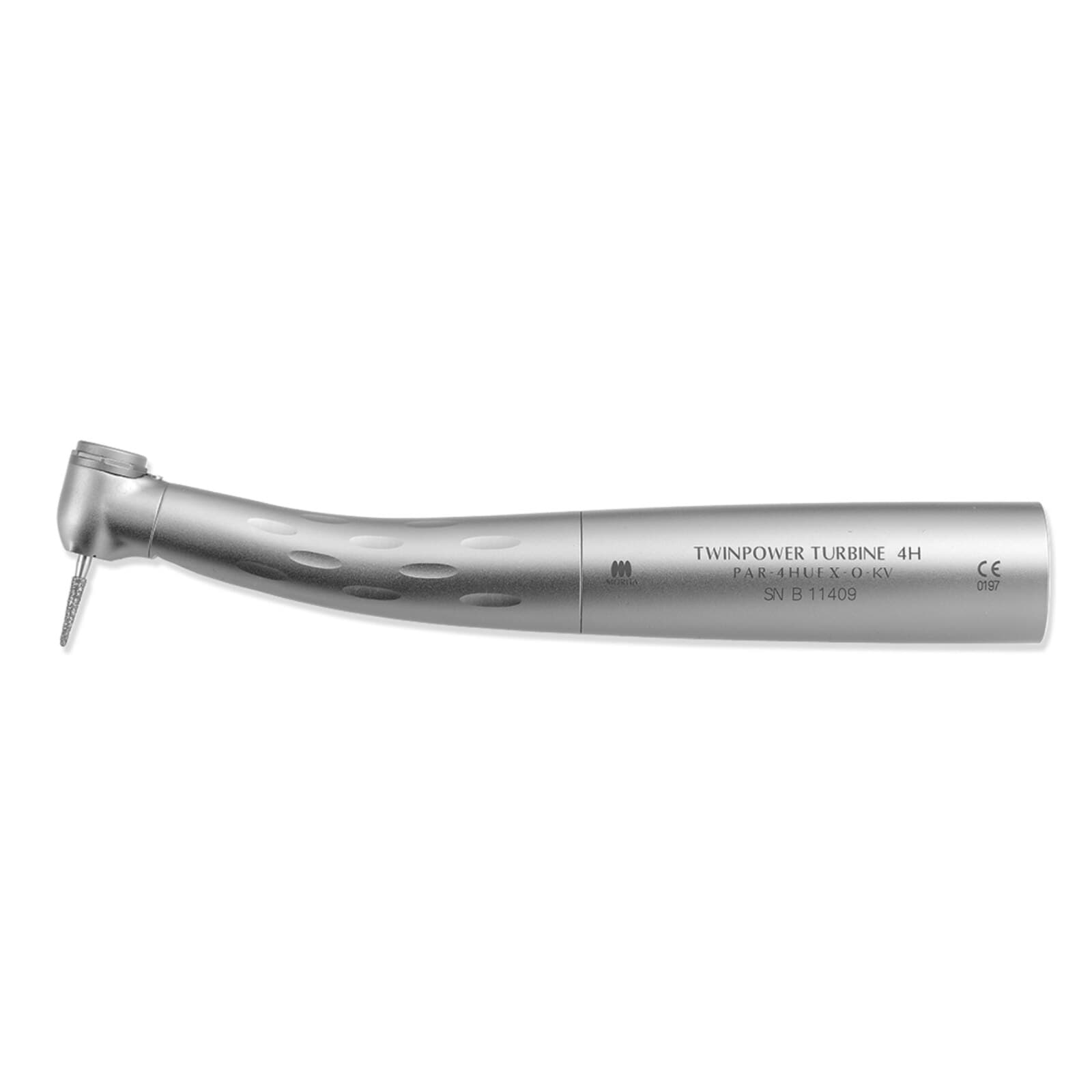 TwinPower Turbine UltraE High Speed Air Handpiece, Mini Head, Contra Angle, Autochuck Push Button, LED, Triple Spray, KaVo MULTIflex LUX, 4H PAR-4HUEX-O-KV thumbnail 3