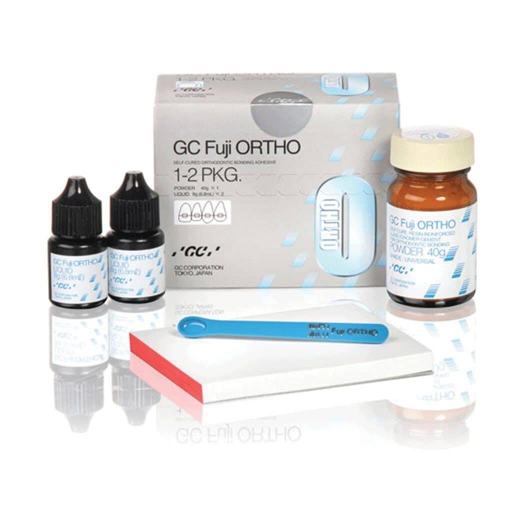 GC Fuji ORTHO Self-Cure Resin-Reinforced Glass Ionomer Orthodontic Cement, Liquid Refill, 6.8 mL, 000210 thumbnail 10