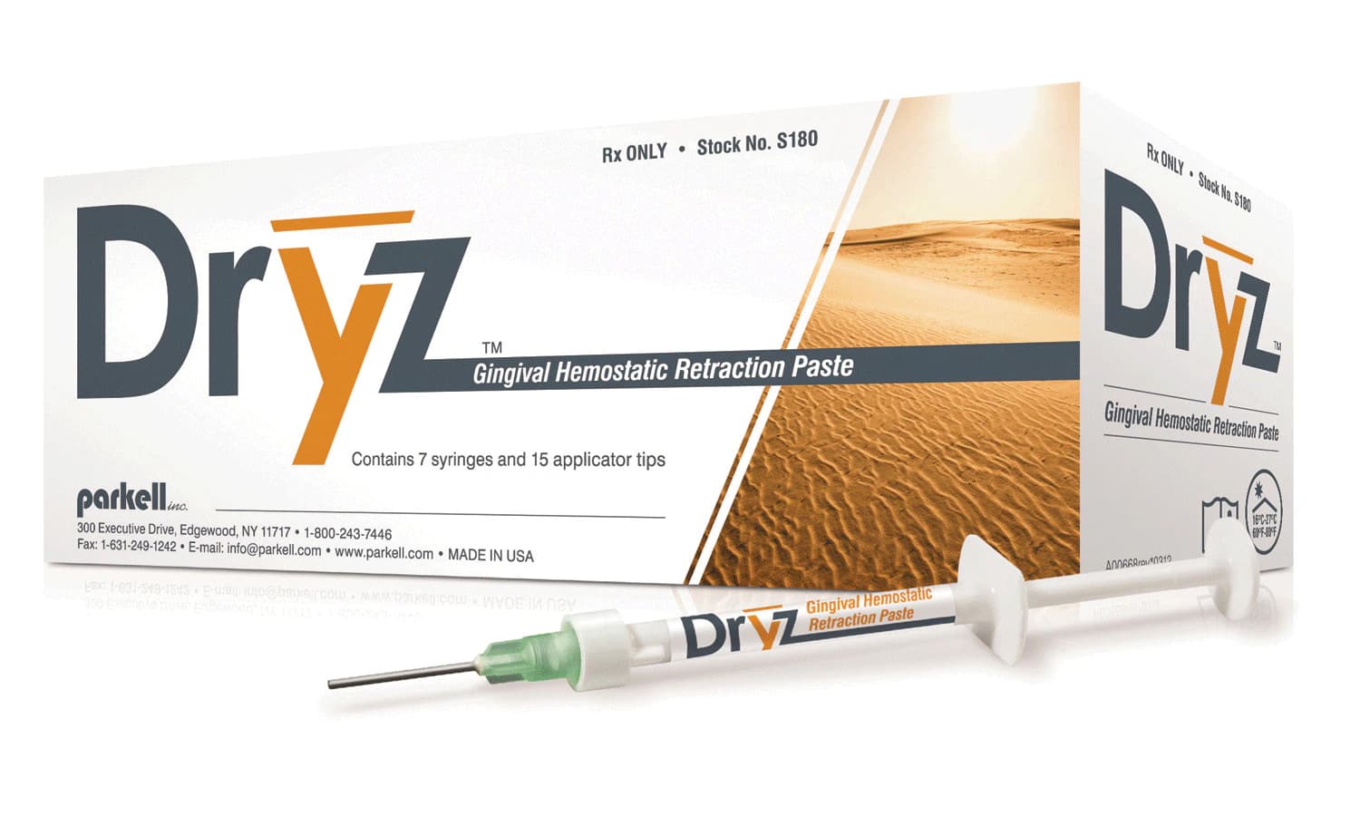 Dryz Gingival Hemostatic Retraction Paste, Unit Dose Capsules, 0.24 g, Light Green, 30/Pk, S183 thumbnail 3