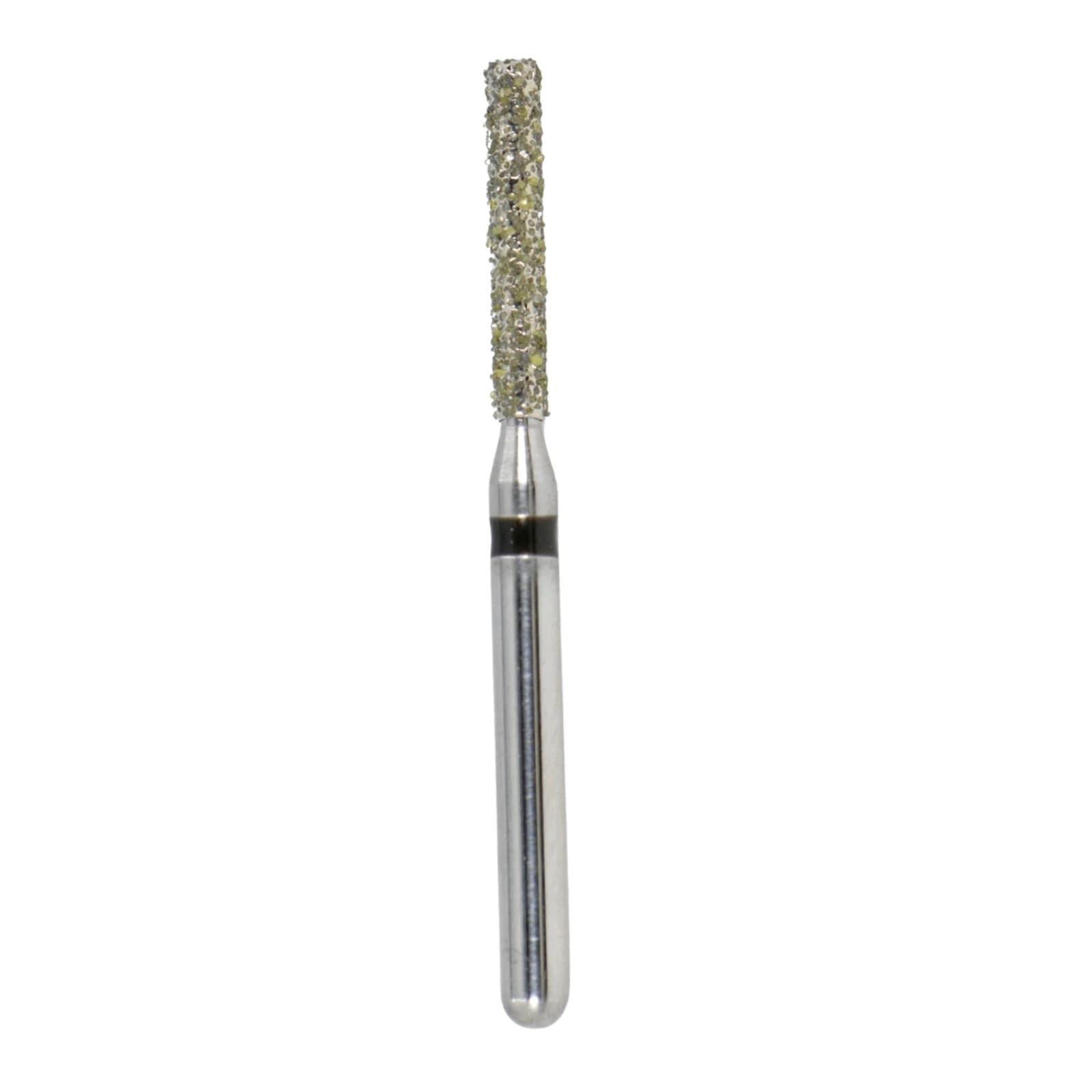 SimpliCut Sterile Single-Use Diamond Bur, Flat End Cylinder, Super Coarse, Friction Grip, 837-012, 25/Pk, SC837-012-D thumbnail 2