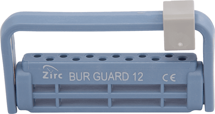 Zirc Steri-Bur Guard 12-Hole Bur Holder, Blue, 50Z406B thumbnail 9