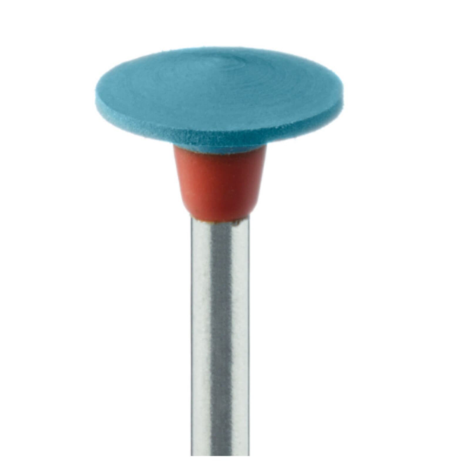Meisinger Zirconia Polisher Disc, RA, Knife Edge, 10mm, Blue/Orange, 2/Pk, DCA15-100-RA-BL/O thumbnail 2