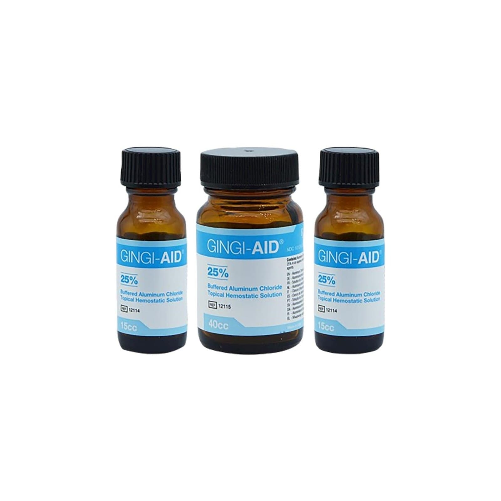 Gingi-Aid 25% Buffered Aluminum Chloride Hemostatic Solution, 40 mL Bottle thumbnail 2