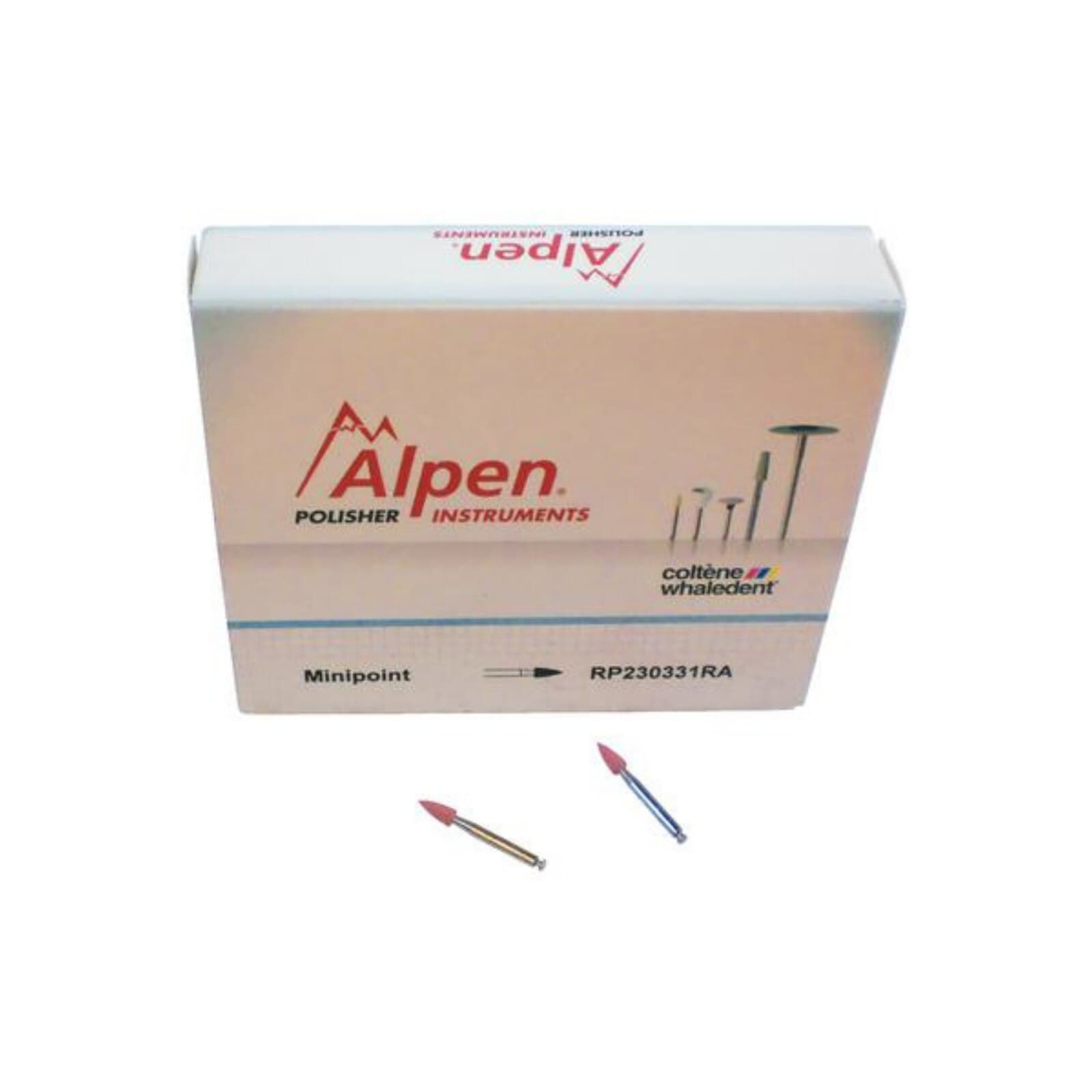 Alpen Ceramic Plus Polisher, Minipoint, RA, Fine, 5/Pk, RP230331RA thumbnail 2