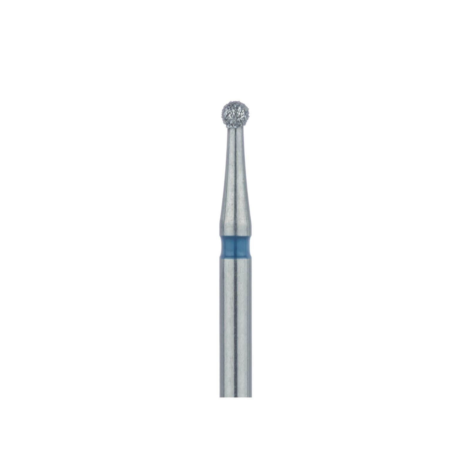 Meisinger FG Surgical Diamond Bur, Round, 1.4 mm, Medium Grit (Blue), FGXL Friction Grip, 5/Pack, 801-014-SU thumbnail 2