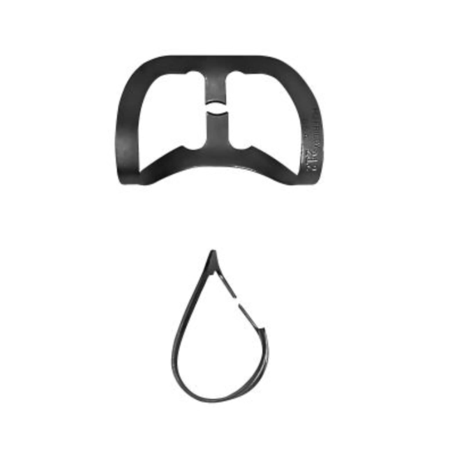 Hu-Friedy Black Line Rubber Dam Clamp #212, Wingless, Anterior, RDCM212X thumbnail 2
