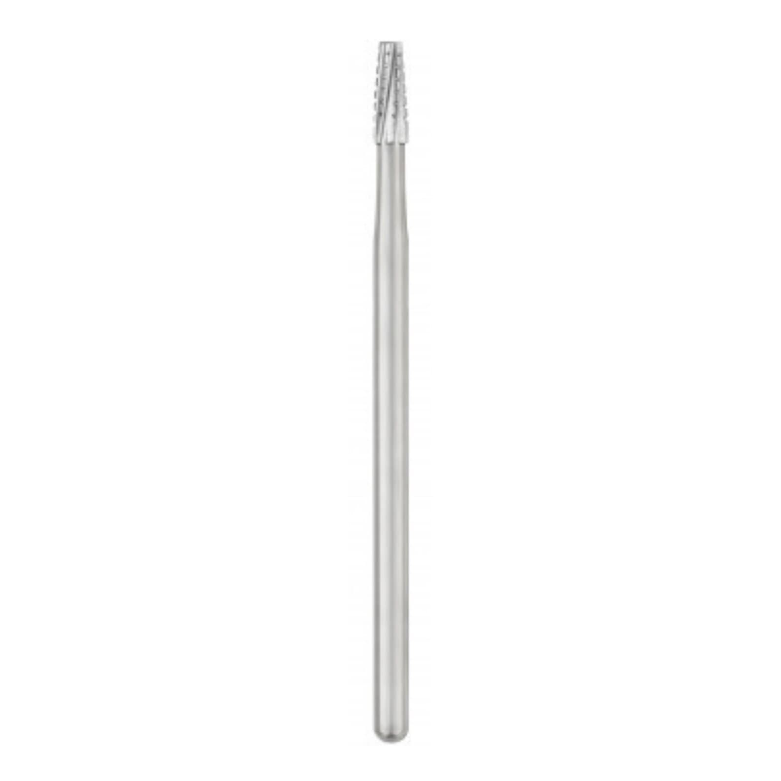 SS White Oral Surgery Carbide Bur, #702L, Cross Cut Fissure, Shank #4 (HP), 1.6 mm Diameter, 44.5 mm Length, Sterile, 10/Pk, 30055 thumbnail 3
