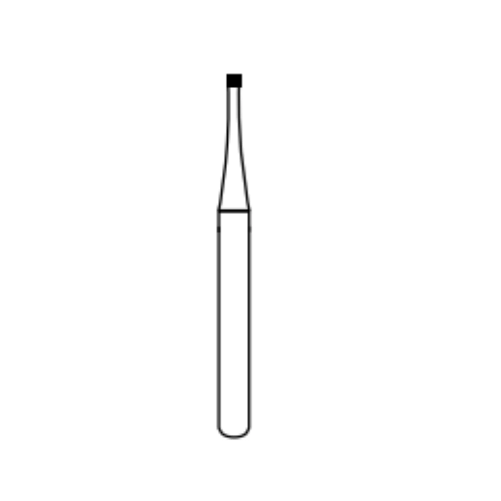 Alpen FG Carbide Bur #957, End Cutting, Friction Grip, 1.0 mm Diameter, 10/Pack - Alpen&reg; FG Carbide Burs - #957 - Image 1