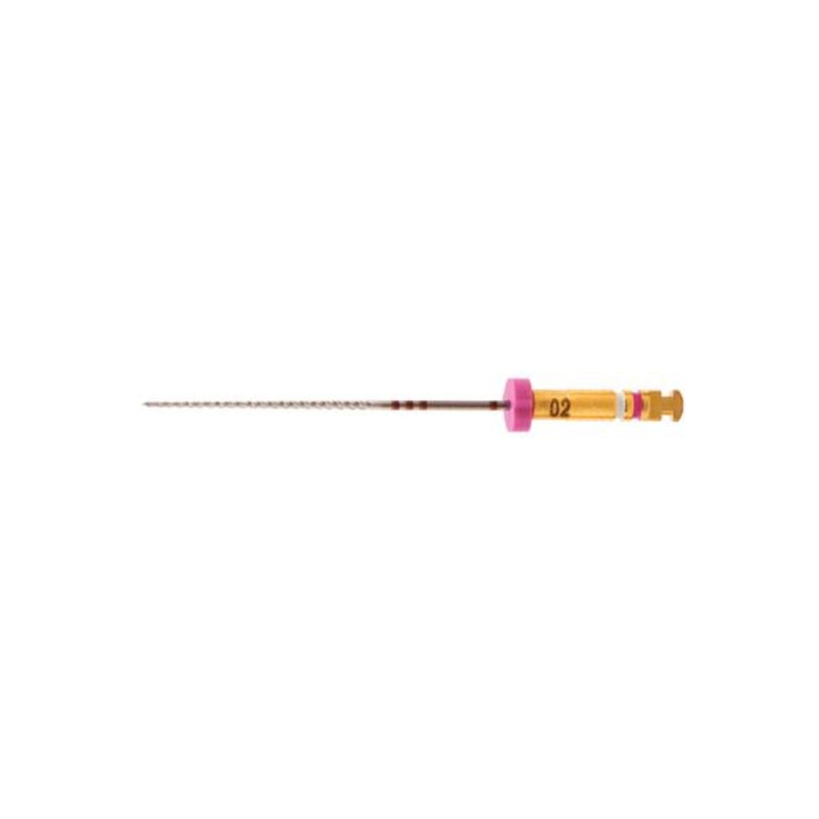 K3 Nickel-Titanium Rotary Endodontic Files, 25 mm, 0.02 Taper, #45, White, 6/Pk, 825-2455 thumbnail 2