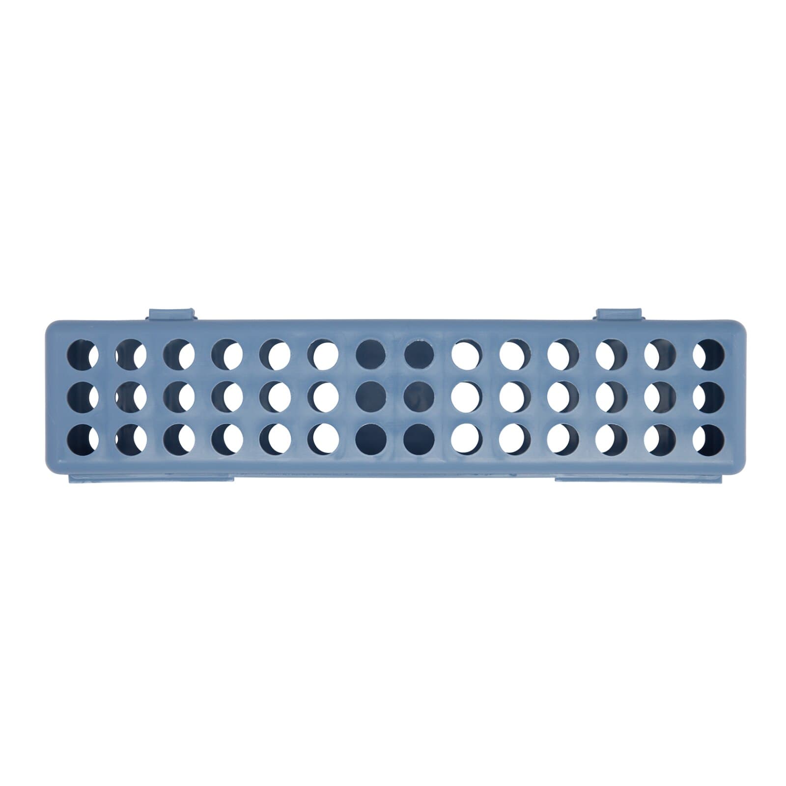 Zirc Steri-Container Standard Cassette, Blue, 8-1/8" x 1-7/8" x 1-7/8", Holds 10-14 Instruments, 50Z900B thumbnail 4