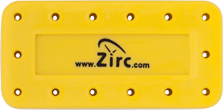 Zirc 14-Hole Magnetic Bur Block, Neon Yellow, Fits FG/RA/HP Burs, 1/Pk, 50Z403O thumbnail 3