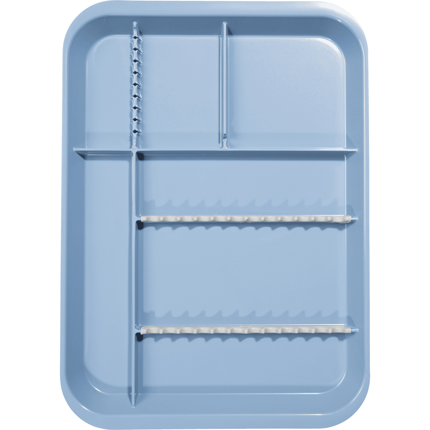 Zirc B-Lok Divided Setup Tray, Blue, Size B, 13-3/8" x 9-5/8" x 7/8", 20Z451B thumbnail 3