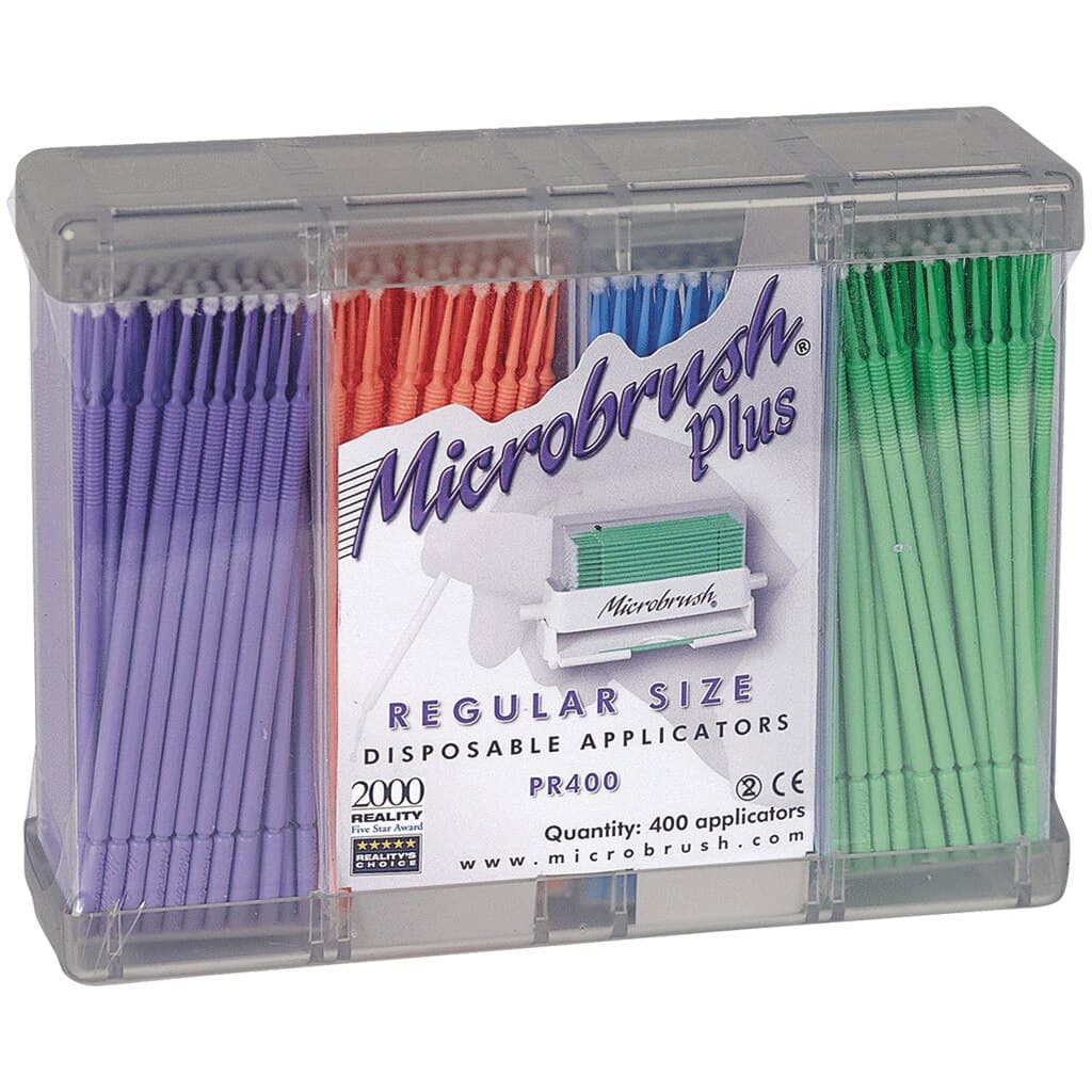 Microbrush Plus Micro-Applicator Dispenser Refills, Regular (2 mm), Green, 400/Pk, PR400GR thumbnail 13