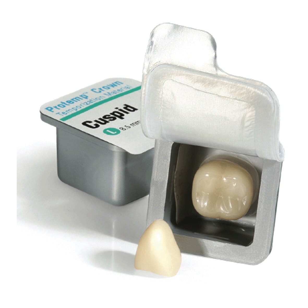 Protemp Crown Temporization Material, Adult Refill, Upper Large Molar, Universal Shade, 5/Pk, 50610 thumbnail 8