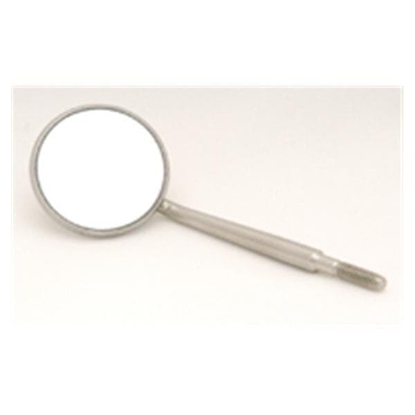 Crystal HD Stainless-Steel Mouth Mirror Head, Cone Socket, #5, 24mm, 12/Pk, 50R381 thumbnail 7