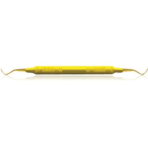 American Eagle XP Rules Universal Curette, #3-4, Smallest Posterior, Double-End, EagleLite Resin Handle, 3/8", Yellow, 1/Pk, AECR3-4XPX thumbnail 9