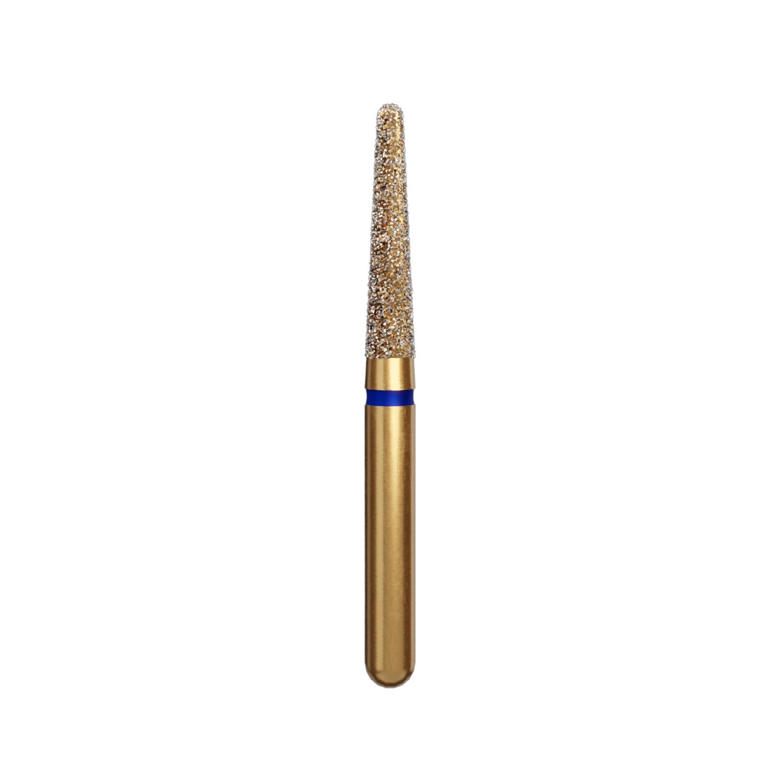 Alpen Multilayer Diamond Bur, FGSS, Round End Taper, #856, 1.8 mm, Coarse Grit, Short Shank, 5/Pk, 856-313-018-8.00-C thumbnail 2