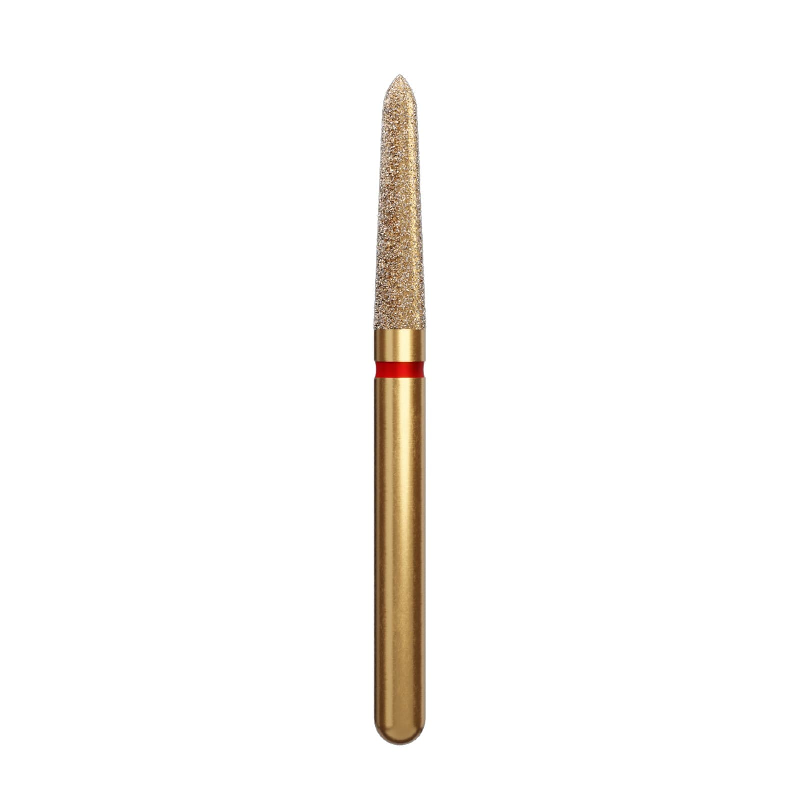 Alpen Multilayer Diamond Bur, FG 878K-018 Fine Grit, Curettage/Pointed Taper, 5/Pk, 878K-314-018-8.00-F thumbnail 2