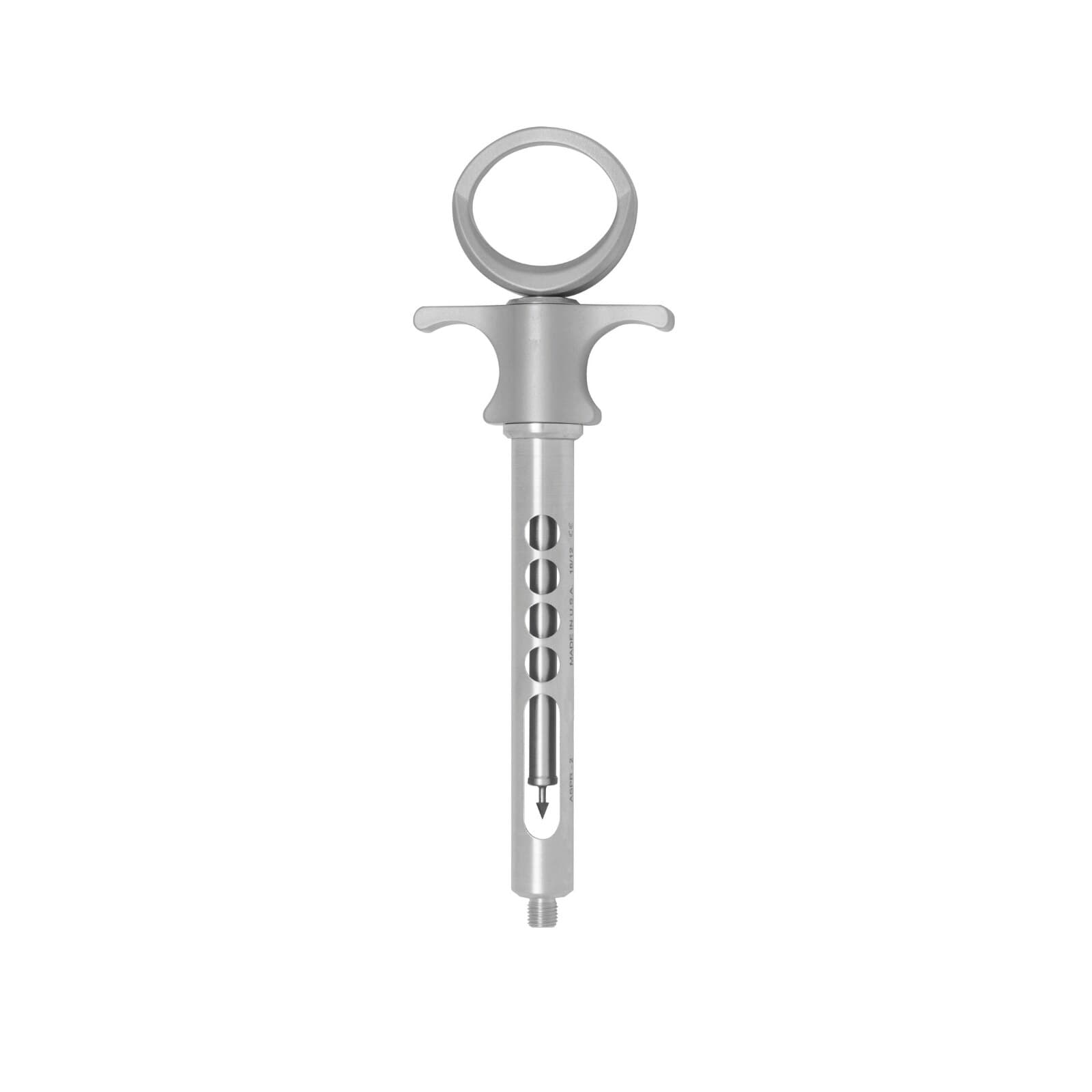 A. Titan Stainless Steel Aspirating Syringe, Standard/Medium Ring, 1/Pk, ASPR-1 thumbnail 10