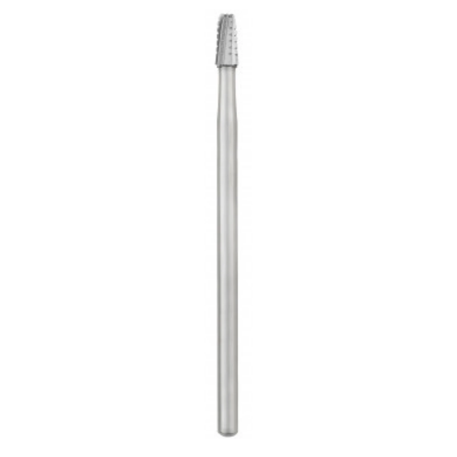SS White #1703 Oral Surgery Carbide Bur, Cross Cut Fissure, Round End Tapered, HP Shank #3, 2.1 mm Head, 65 mm Length, Sterile, 10/Pk, 30040 thumbnail 3