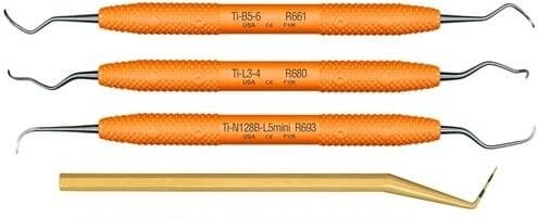 Wingrove Titanium Implant Scaler Go-To Set, R900 (3 Scalers, EasyView Probe, Ceramic Stone, FlipTop Cassette) thumbnail 3
