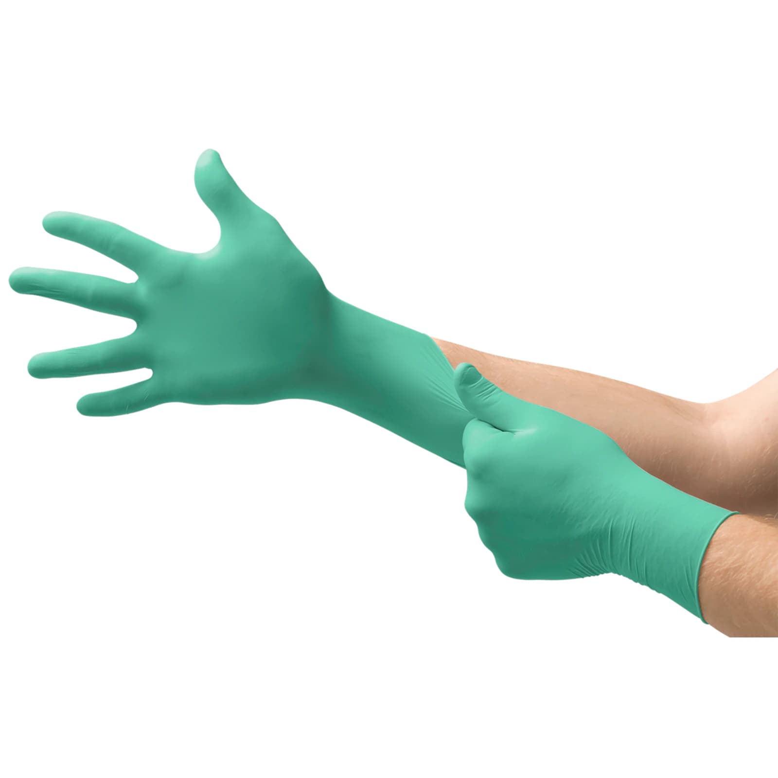 Micro-Touch Affinity Neoprene Exam Gloves, Powder Free, Non-Sterile, Extra Large, Green, 100/Box, 3774 thumbnail 10