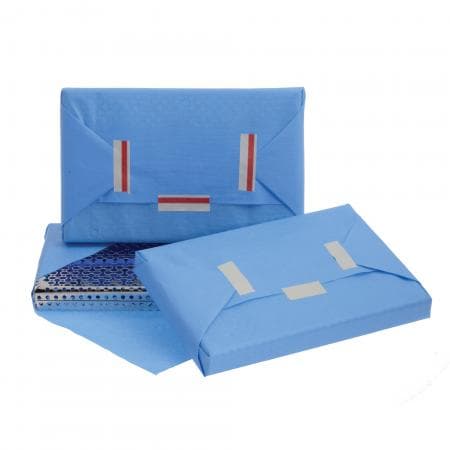 Hu-Friedy IMS Autoclave Sterilization Wrap, 12" x 12", 100 Sheets/Box, IMS-1213H thumbnail 3