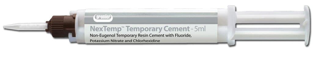 NexTemp Temporary Cement, Bulk Pack, Opaque, 5 ml Automix Syringes, 4/Pk, 3001470 thumbnail 13