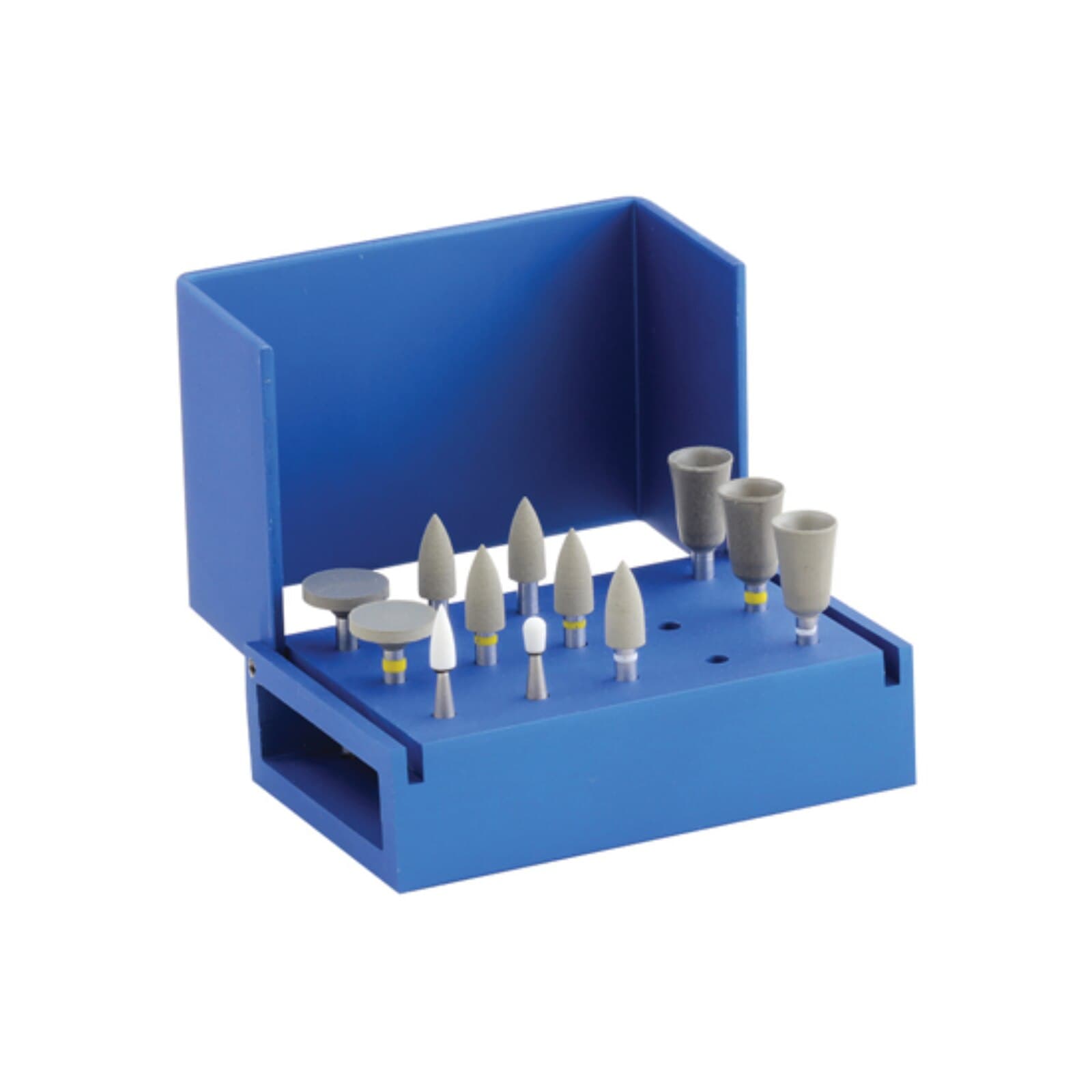 Shofu Porcelain & Enamel Polishing Kit CA, 0317B, 13-Piece - Porcelain and Enamel Polishing Kit CA - Image 1