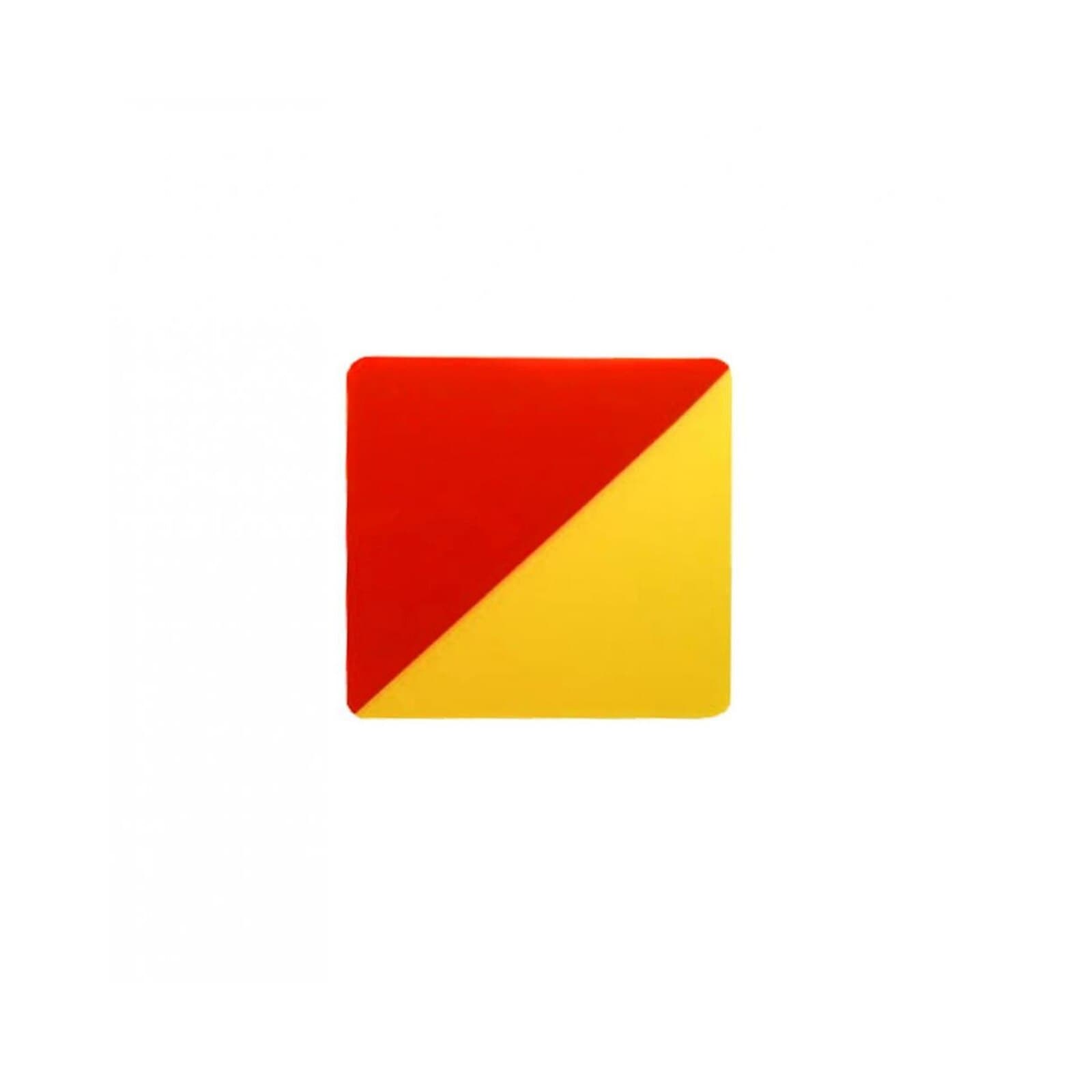 Pro-Form Mouthguard Laminates, Dual-Color, 5" x 5", 0.160" (4mm), Red/Yellow, 12/Pk, 9598420 thumbnail 2